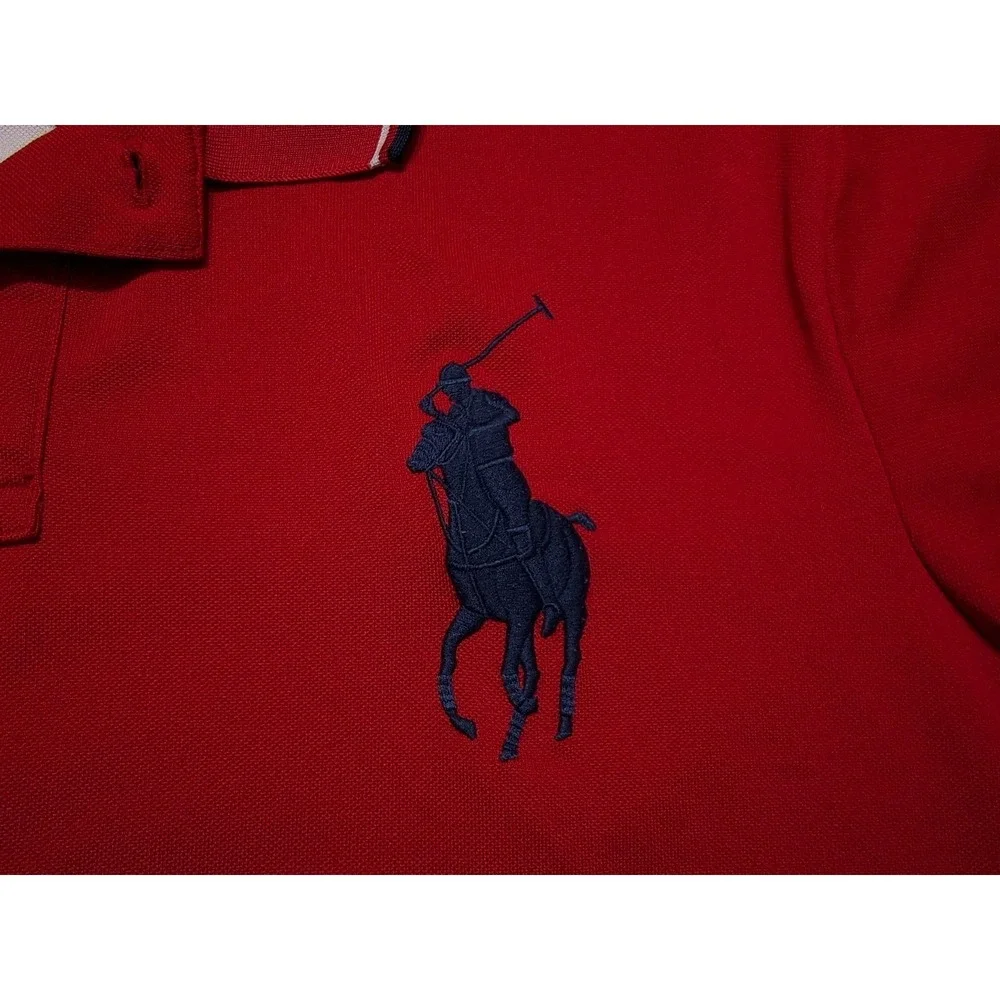 POLO RALPH LAUREN Big Pony Performance Shirt Red XXL 2XL